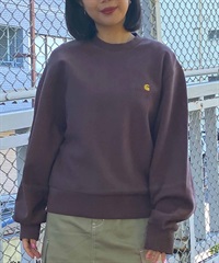 Carhartt/カーハート AMERICAN SCRIPT SWEATSHIRT レディース スウェット トレーナー I032326