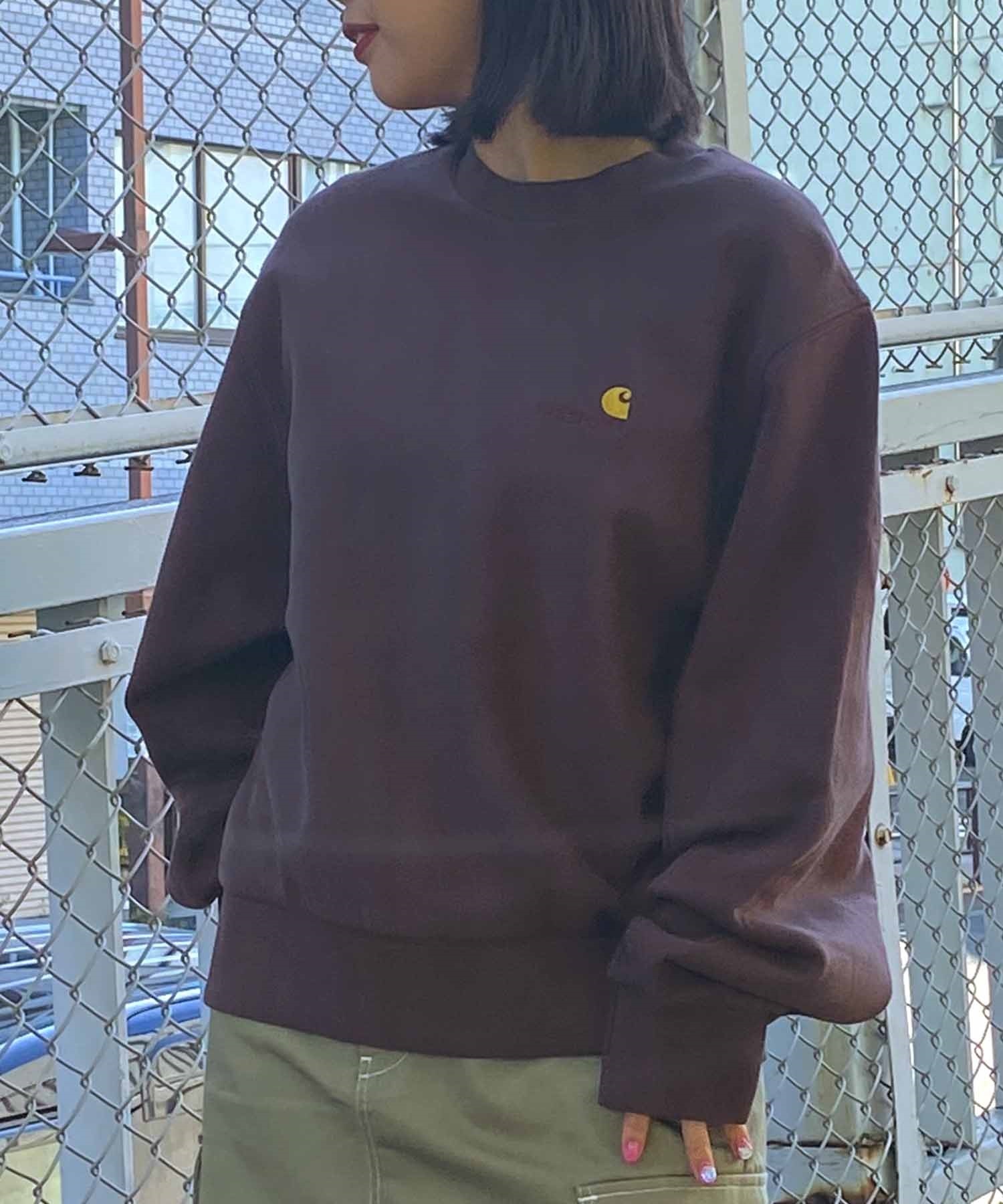 Carhartt/カーハート AMERICAN SCRIPT SWEATSHIRT レディース 