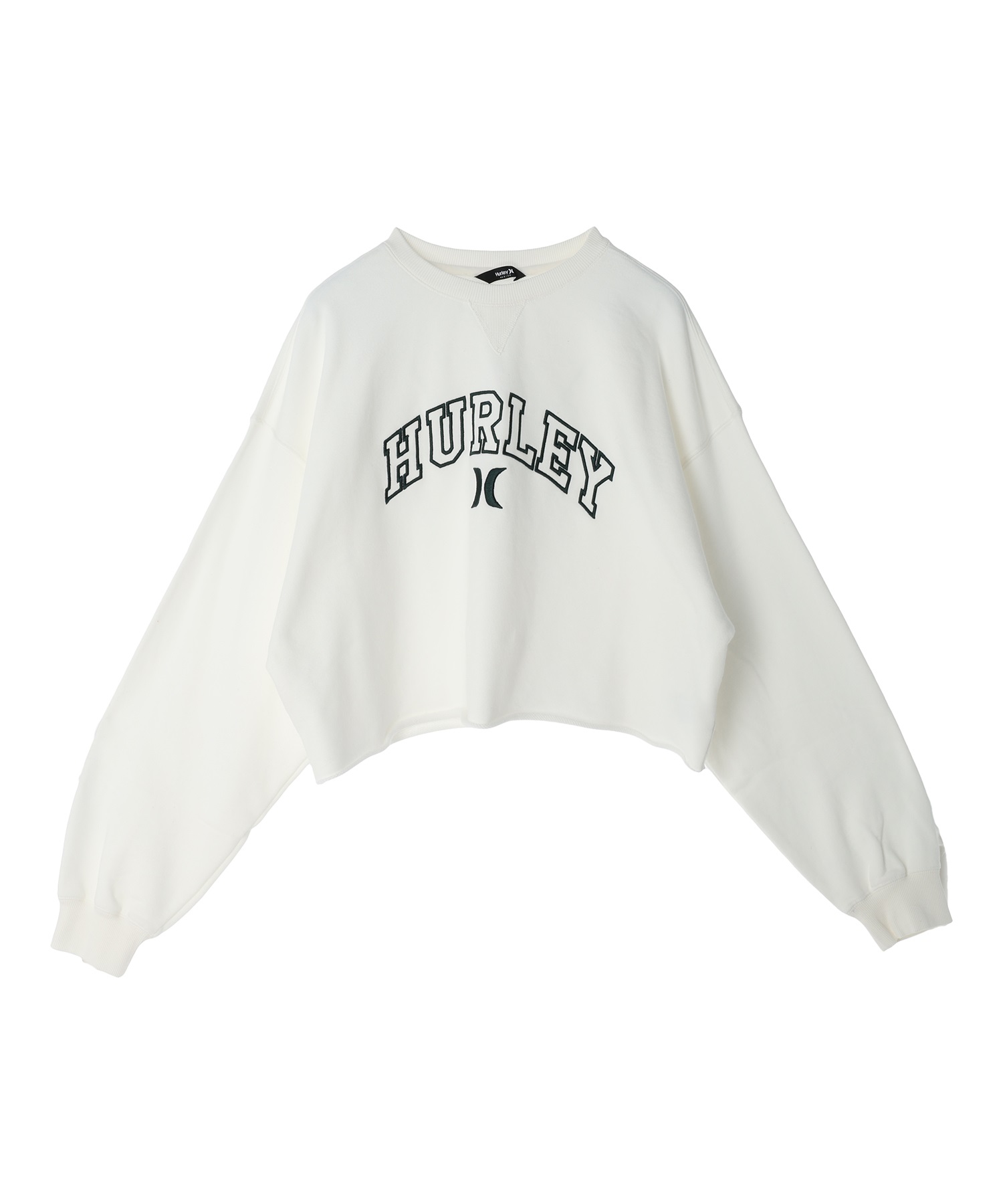 Hurley ハーレー LOGO WFL2322002 レディース トレーナー(WHT-S)