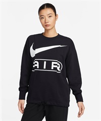 NIKE ナイキ レディース スウェット トレーナー 薄手 ロゴ FN1898-010(010-S)