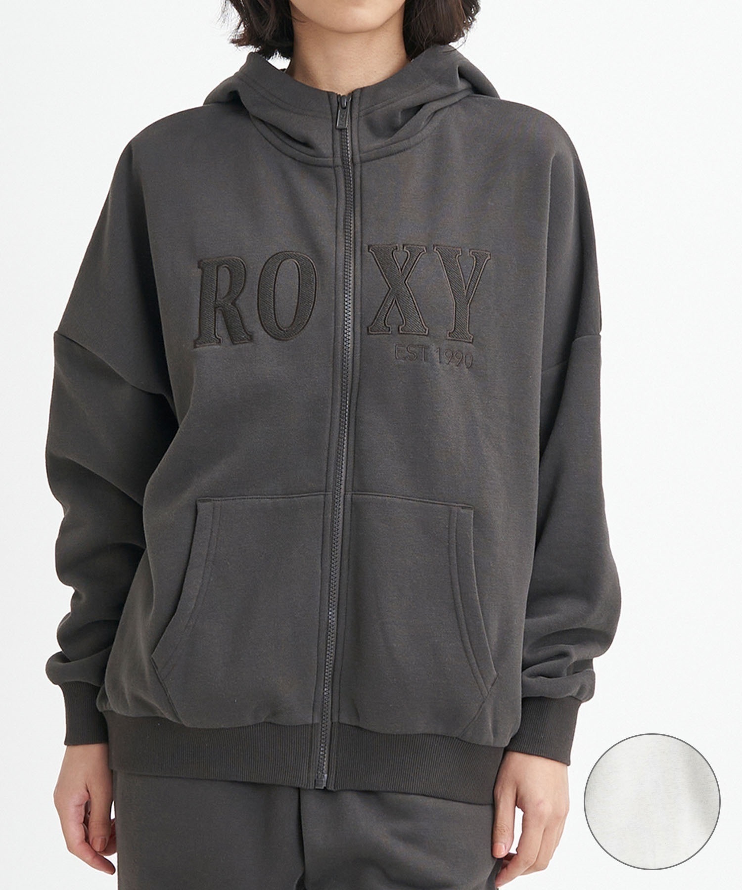 ROXY/ロキシー ジビー ジップアップパーカーレディース  裏起毛 RZP234022(BBK-S)