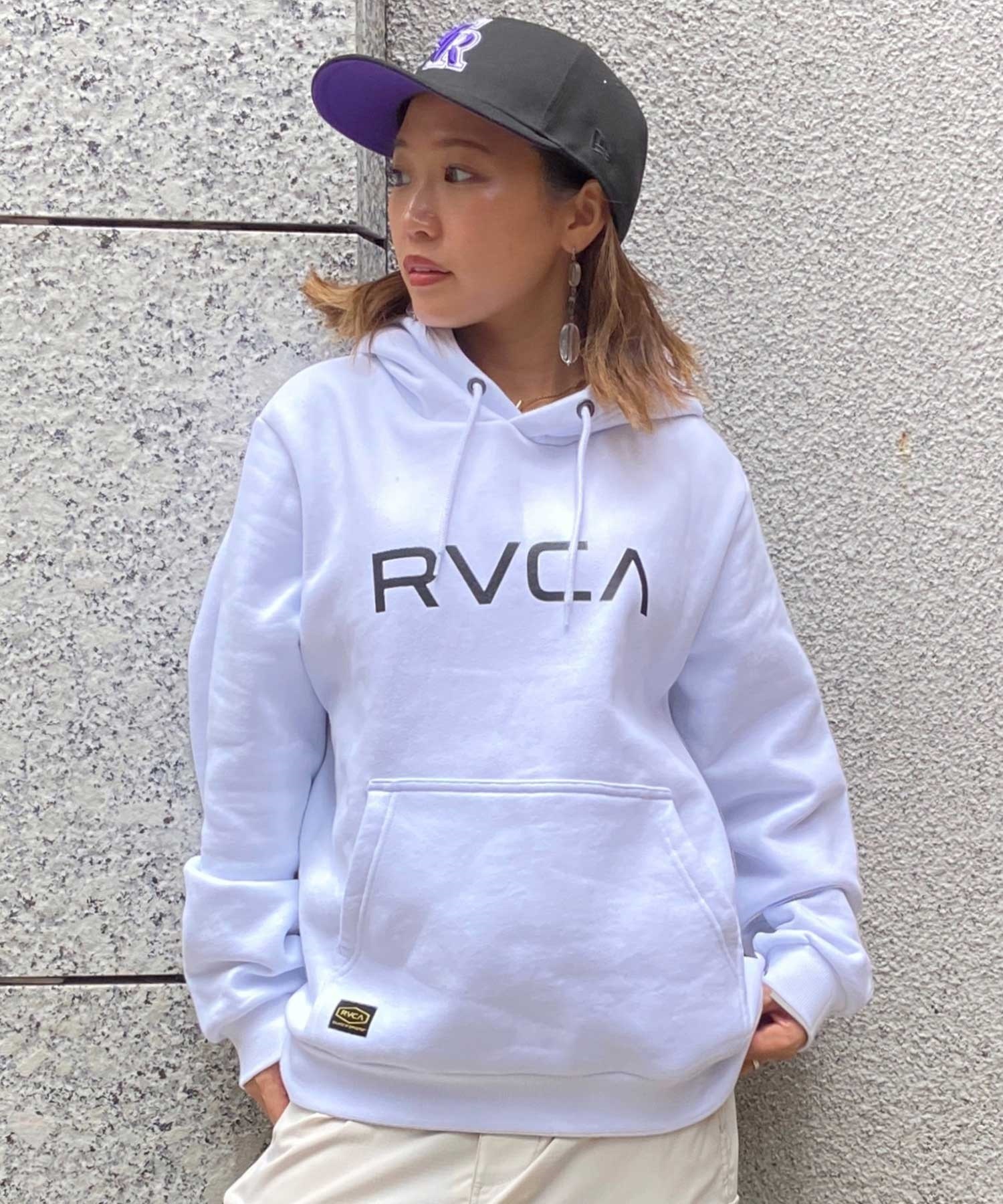 RVCA/ルーカ レディース プルオーバー パーカー ビッグサイズ 裏起毛 ...