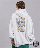 【ムラサキスポーツ限定】TOY MACHINE/トイマシーン パーカー プルオーバー スウェット バックプリント ビッグシルエット MTMFDSW14