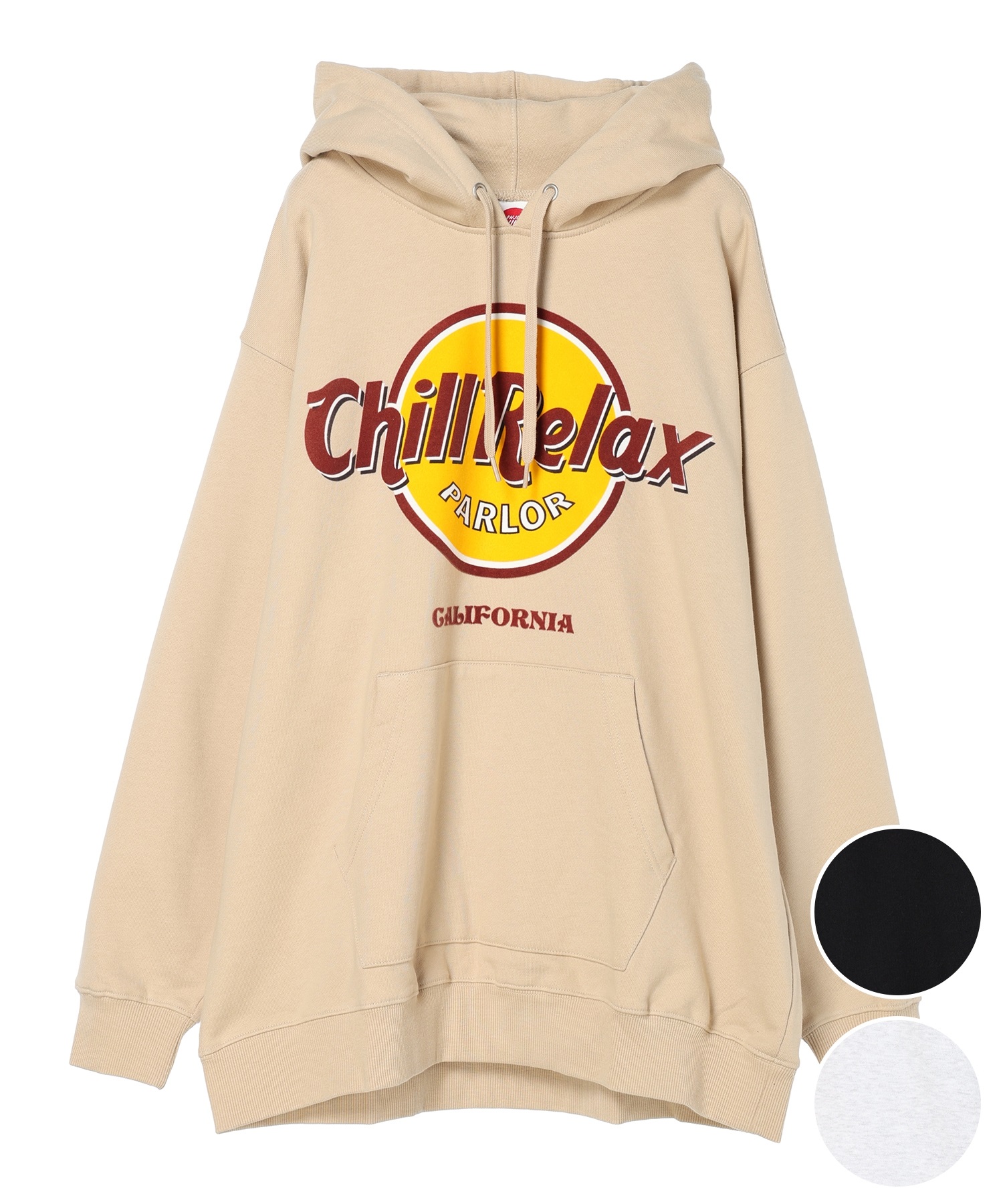 CHILLAX チラックス PC 234OO2PK029CL レディース パーカー CHILLAX チラックス PC 234OO2PK029CL レディース パーカー
