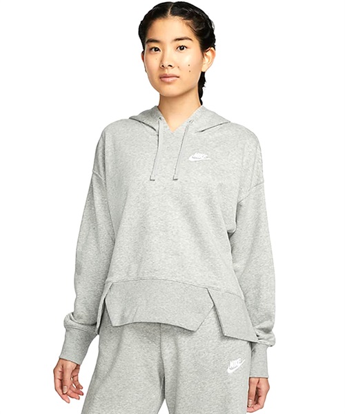 NIKE ナイキ シーズナル クラブ フリース L/S フーディ DV5646-063 レディース パーカー KK1 A11(063-M)