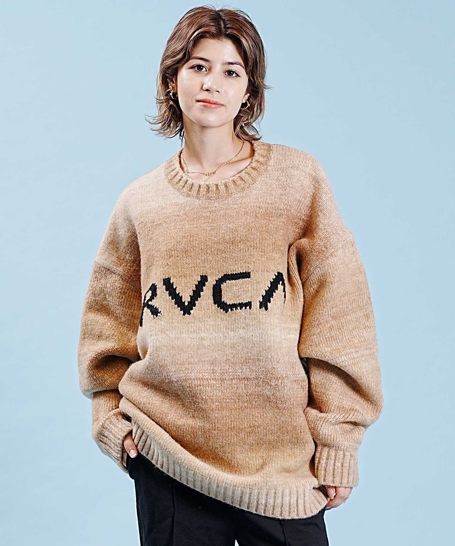 RVCA　ルーカ　ニット　セーター　M　レディース