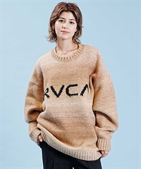 RVCA/ルーカ レディース セーター ルーカ ロゴ ビッグサイズ ニット BD044-421