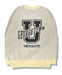 ニット セーター 「DISCUS×UNIV.E TOWN」カレッジニット　WEB限定 レディース メンズ DISCUS ATHLETIC/ディスカスアスレチック レディース トップス