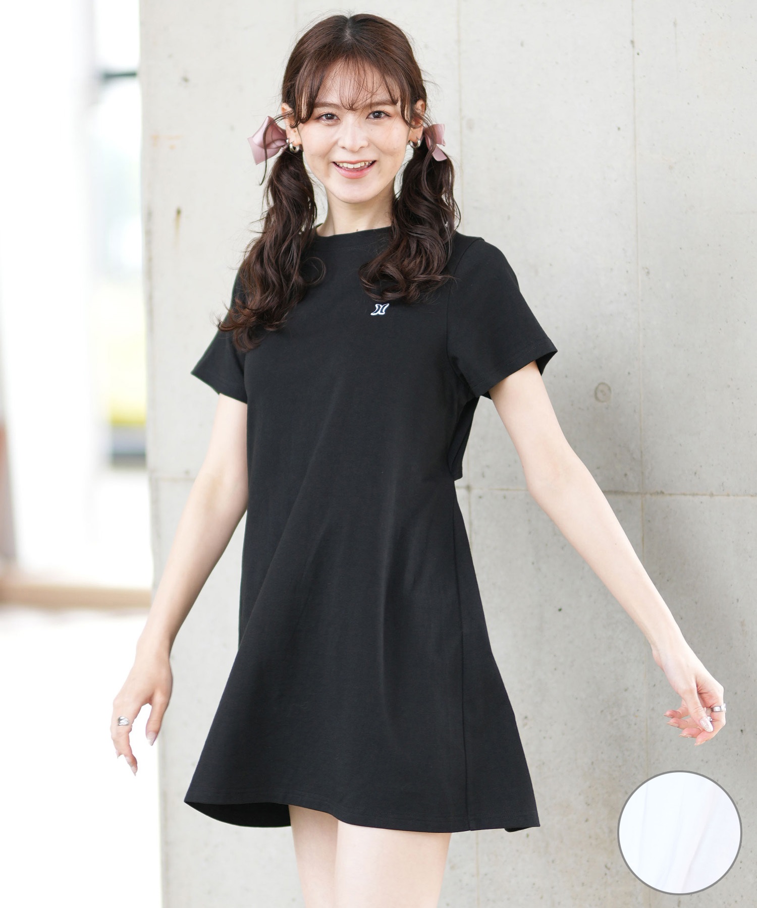 Hurley ハーレー レディース Tシャツワンピース 無地 ワン