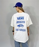 VANS バンズ 122H3010123 レディース 半袖 Tシャツ ムラサキスポーツ限定 JJ1 C11(OFWHT-S)