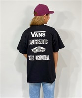 【マトメガイ対象】VANS バンズ 122H3010123 レディース 半袖 Tシャツ ムラサキスポーツ限定 JJ1 C11(BLACK-S)