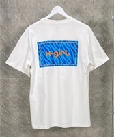 X-GIRL/エックスガール 半袖 Tシャツ ロゴ ゼブラ柄 バックプリント 105232011040(WHITE-M)