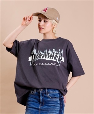 【マトメガイ対象】THRASHER スラッシャー THML-006 SPRIT レディース 半袖 Tシャツ KK1 D22