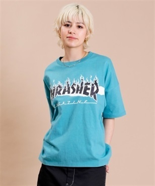 【マトメガイ対象】THRASHER スラッシャー THML-006 SPRIT レディース 半袖 Tシャツ KK1 D22