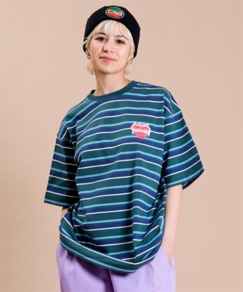 THRASHER スラッシャー THML-002B BHART レディース 半袖 T