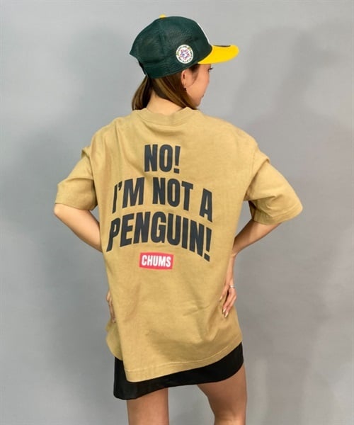 CHUMS チャムス Oversized I'm Not A Penguin T-Shirt オーバーサイズ