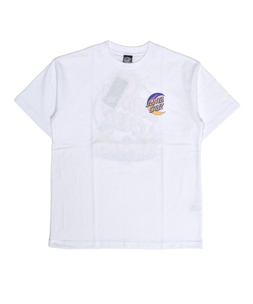 SANTA CRUZ サンタクルーズ DARK ARTS DOT S/S TEE 502231431 レディース 半袖 Tシャツ バックプリント KK1 C28(WT-M)