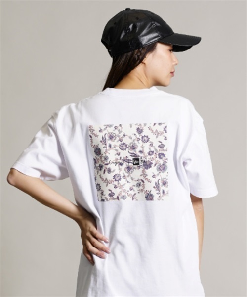 NEW ERA ニューエラ × Ungrid コラボレーション アングリッド ボックス 13557145 レディース 半袖 Tシャツ KK1 C9(WHT-M)