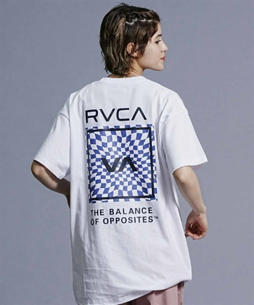 RVCA ル―カ BD043-P25 レディース トップス カットソー Tシャツ 半袖 KK E18(WTBL-S)