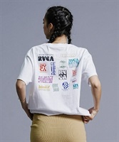 RVCA ル―カ BD043-P27 レディース トップス カットソー Tシャツ 半袖 KK E18(WTBK-S)