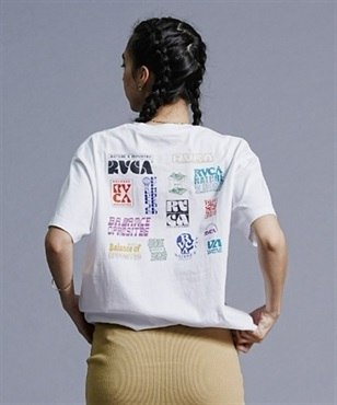 RVCA ル―カ BD043-P27 レディース トップス カットソー Tシャツ 半袖 KK E18