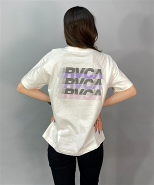 RVCA ルーカ SHADOW RVCA TEE BD043-P21 レディース 半袖 Tシャツ ムラサキスポーツ限定 KK1 B28