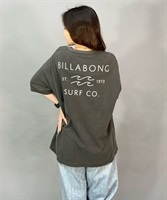 BILLABONG ビラボン BD013-242 レディース トップス カットソー Tシャツ 半袖 KK E18(BK-M)