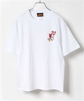 WORLD INDUSTRIES ワールドインダストリーズ MWISDST5 レディース トップス カットソー Tシャツ 半袖 KK D27(BKYE-M)