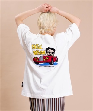 CHILLAX チラックス 232OO2ST148CL レディース 半袖 Tシャツ BettyBoop ベティ・ブープ コラボレーション KK1 C17