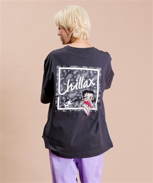 CHILLAX チラックス 232OO2ST150CL レディース 半袖 Tシャツ BettyBoop ベティ・ブープ コラボレーション KK1 C17