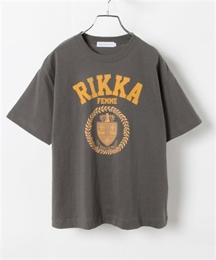 RIKKA FEMME リッカファム R23SS002 レディース トップス カットソー Tシャツ 半袖 KK E11
