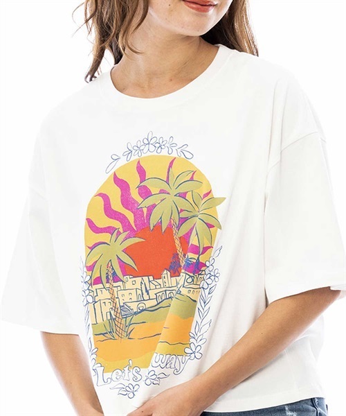 BILLABONG ビラボン GRAPHIC CROPED TEE クロップドTシャツ