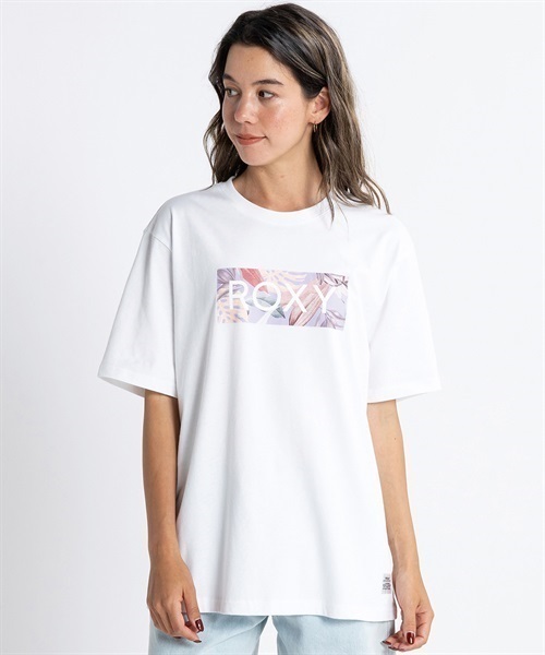 ROXY ロキシー MERMAID RST231099 レディース 半袖 Tシャツ KX1 B22(WHT-S)