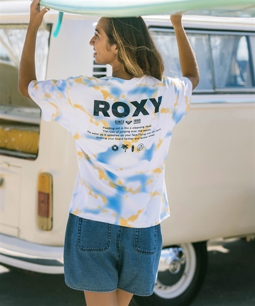 ROXY ロキシー LIFESAVER S/S TEE RST231102 レディース 半袖 Tシャツ KX1 B22(BBK-M)