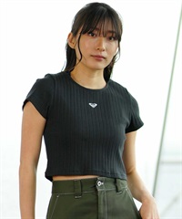 【マトメガイ対象】ROXY ロキシー RST241090 レディース 半袖 Tシャツ チビT クルーネック ワンポイント