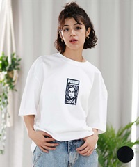 PUMA プーマ×X-girl 684307 半袖 Tシャツ オーバーサイズ ロゴT ワンポイント(02-S)