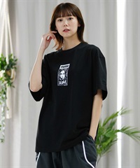 PUMA プーマ×X-girl 684307 半袖 Tシャツ オーバーサイズ ロゴT ワンポイント(01-S)