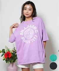 【マトメガイ対象】BILLABONG ビラボン BE013-213 レディース 半袖 Tシャツ ビックシルエット(BSD-M)