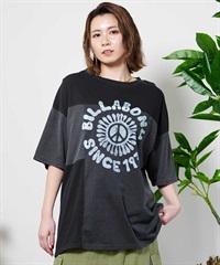 【クーポン対象】BILLABONG ビラボン BE013-213 レディース 半袖 Tシャツ ビックシルエット(BSD-M)
