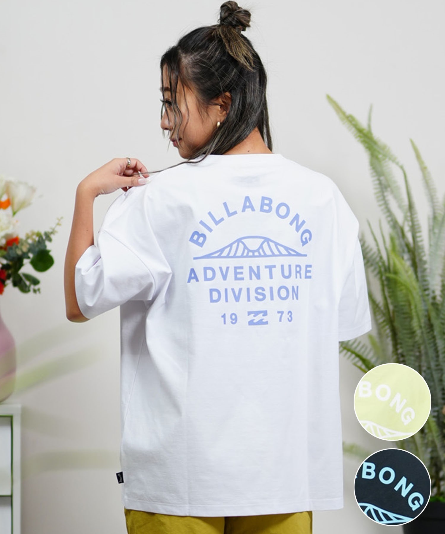 BILLABONG ビラボン レディース Tシャツ ラッシュガード ユーティリティー 水陸両用 UVケア ムラサキスポーツ限定 BE013-223(BLK-M)