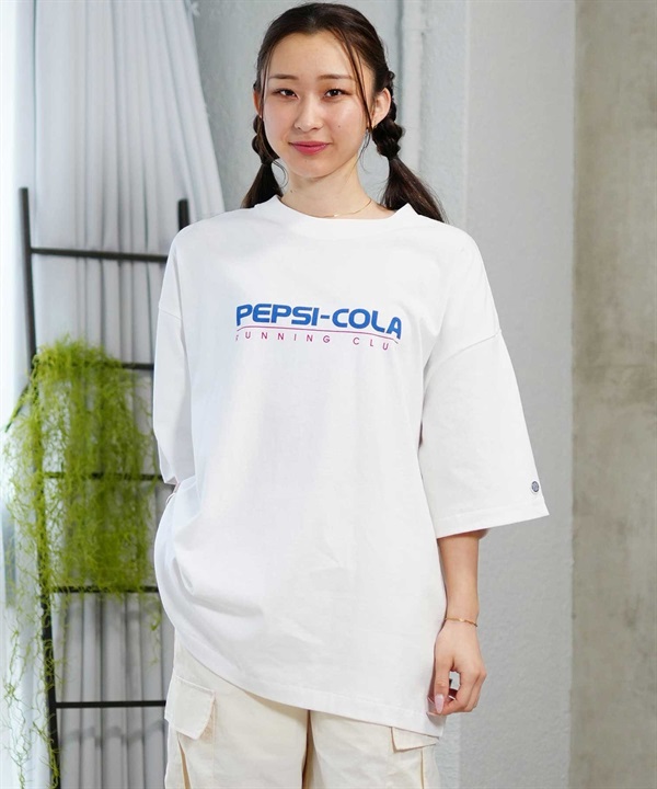 【マトメガイ対象】DISCUS ATHLETIC ディスカスアスレチック DISCUS×PEPSI プリントレディース 半袖 Tシャツ 4287-1977 ムラサキスポーツ限定