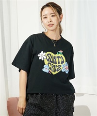 SANTACRUZ サンタクルーズ Hart Land Hand Cropped Tee レディース 半袖Tシャツ クロップド丈 ムラサキスポーツ別注 502241436