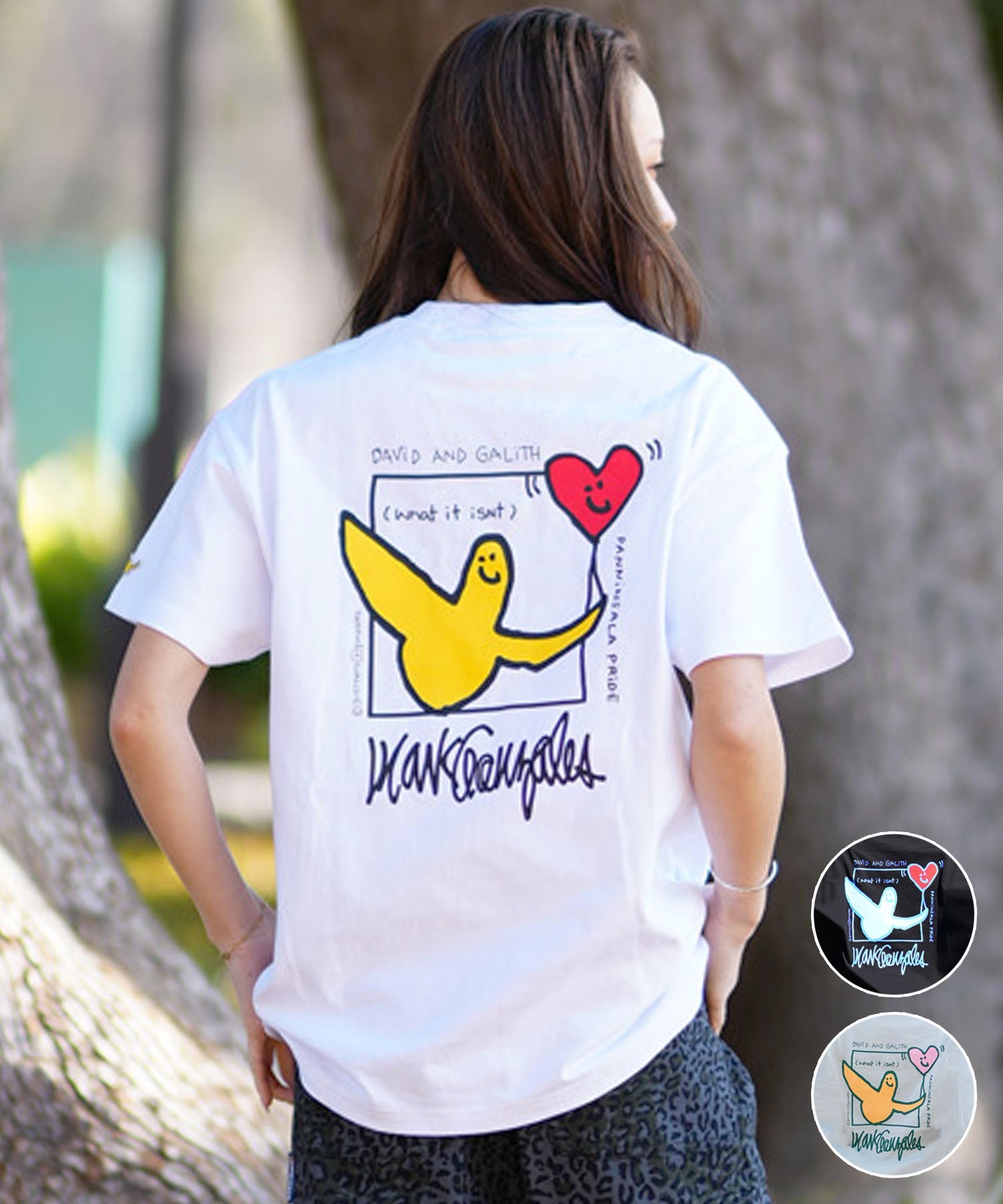 【ムラサキスポーツ限定】(What it isNt)ART BY MARKGONZALES レディース 半袖 Tシャツ 2H7-14550(KH-M)