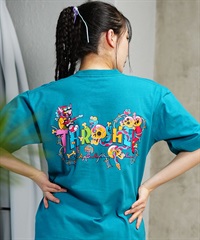 THRASHER スラッシャー レディース Tシャツ 半袖 バックプリント THRASHER スラッシャー レディース Tシャツ 半袖 バックプリント