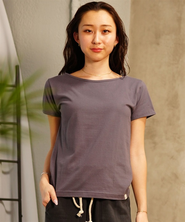 RIKKA FEMME リッカファム レディース ボートネックT RF24SS22