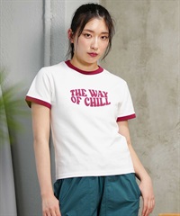 RIKKA FEMME リッカファム レディース リンガー 半袖 Tシャツ RF24SS24