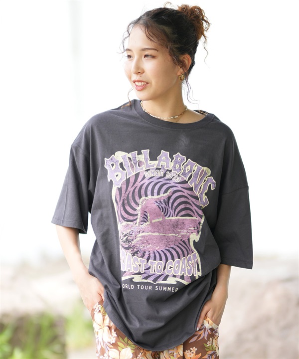 tシャツ ショートスリーブリブトップス レディース ショートスリーブ Tシャツ/タンクトップ ファッション｜ムラサキ