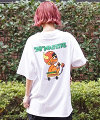 【ムラサキスポーツ限定】 TOY MACHINE トイマシーン レディース 半袖 Tシャツ オーバーサイズ DESI LTD MTMSEST15