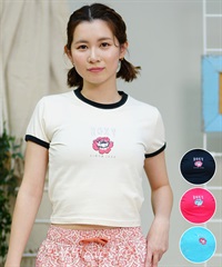 ROXY ロキシー レディース 半袖Ｔシャツ ショート丈 クロップ ミニ チビ RST242030