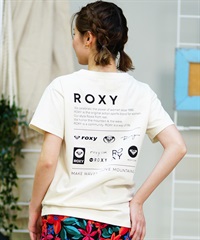 【クーポン対象】ROXY ロキシー レディース 半袖 Tシャツ バックプリント ブランドロゴ RST242625T(OWT-S)